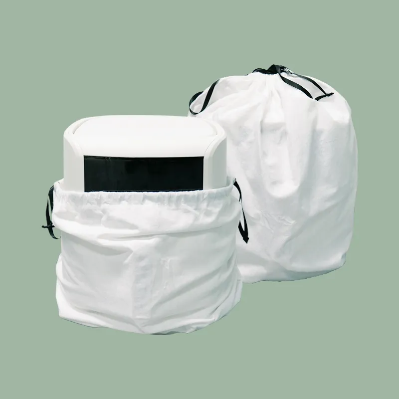 Compostable Drawstring Cellulose Fiber Bag for Air Fryer