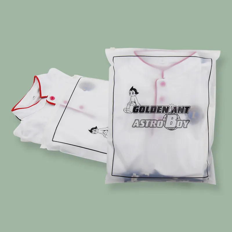 Biodegradable Zipper Packaging for Clothing