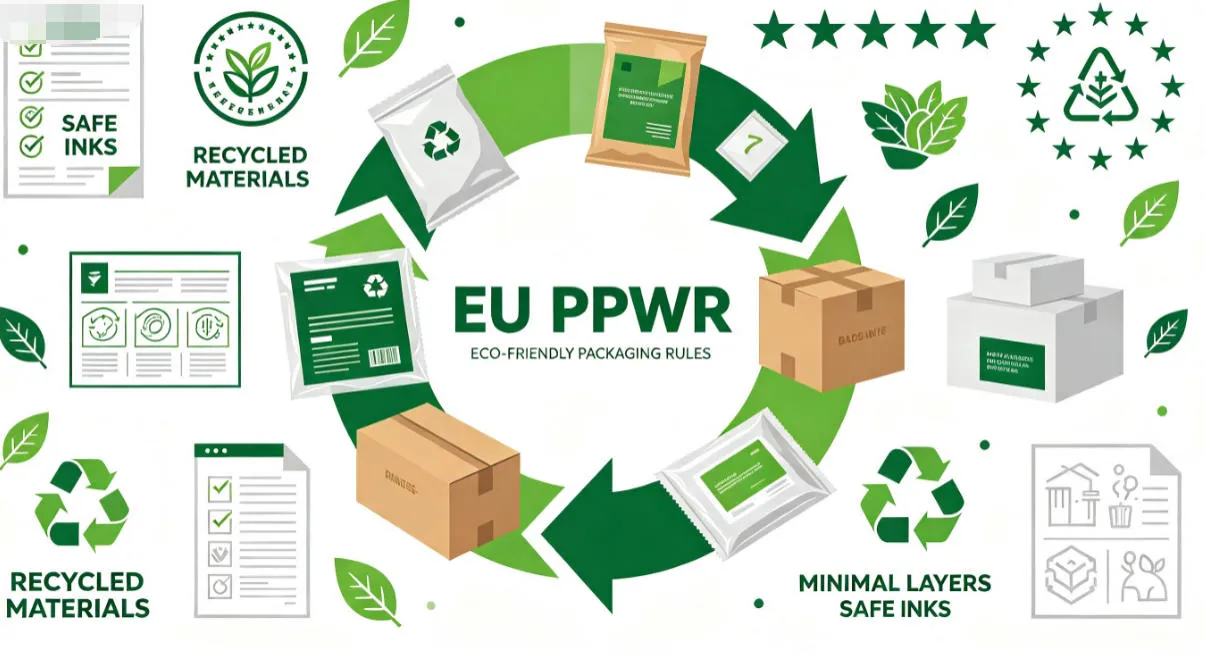 EU PPWR Takes Effect on August 12: Key Considerations for Sourcing Eco‑Friendly Packaging Bags